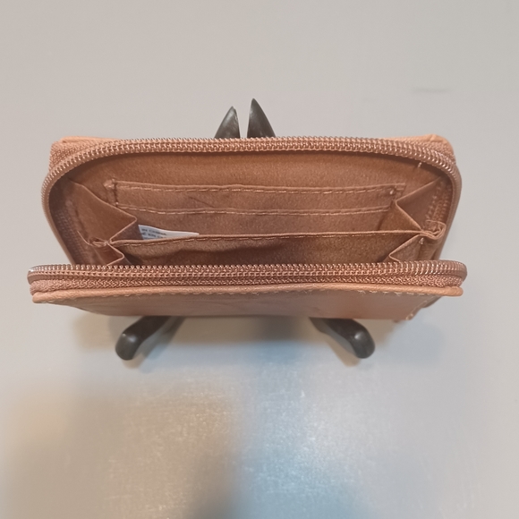 Brown Zipper Wallet - Picture 4 of 4